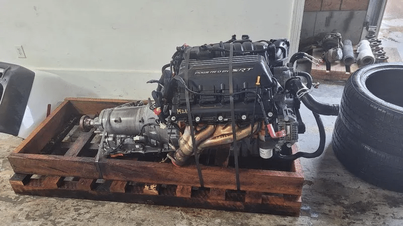 2016 Dodge Challenger 6.4l (vin j, 8th digit), engine id esh Used Engine 3
