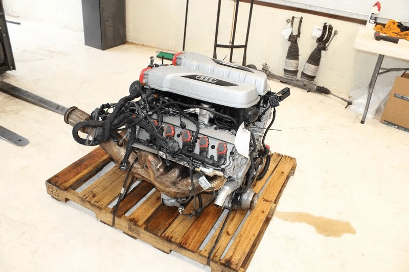 2012 Audi R8 5.2L (VIN N, 5th digit), engine ID BUJ Used Engine