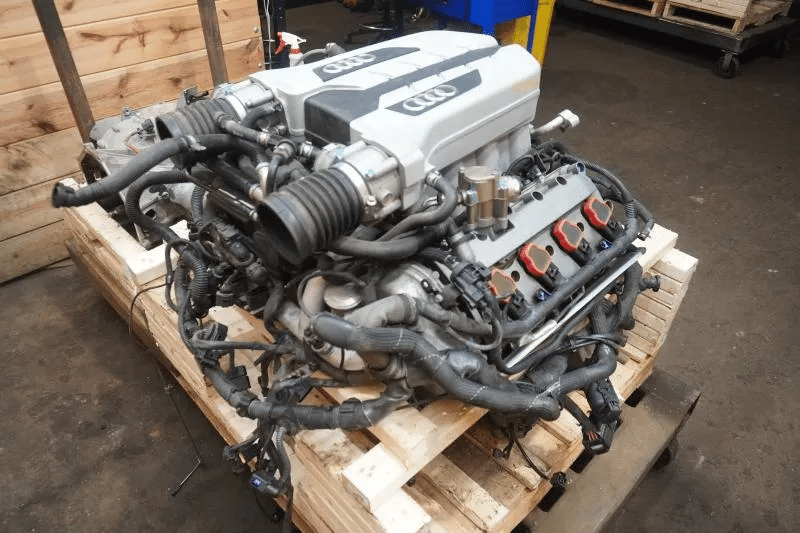 2012 Audi R8 5.2L (VIN N, 5th digit), engine ID CMPA Used Engine
