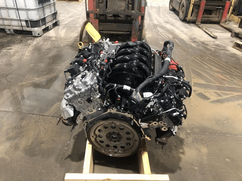 2021 Ford F-150 gasoline, 5.0L (VIN 5, 8th digit), inverter Used Engine