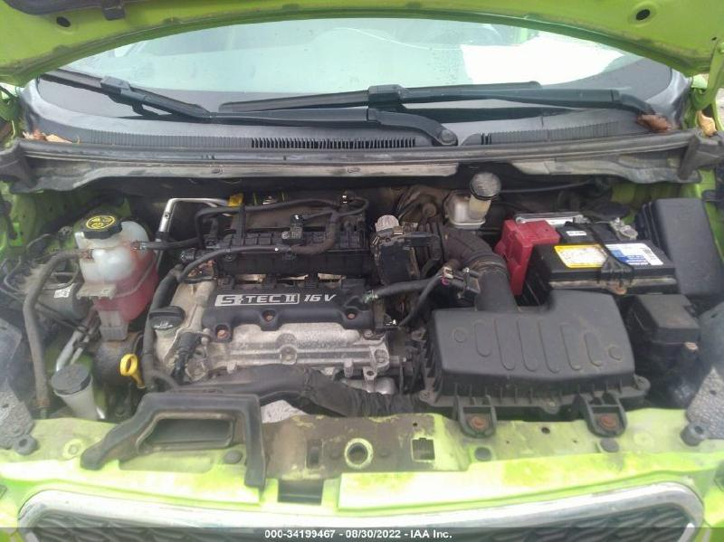 2015 Chevy SPARK gasoline, (1.2L, VIN 9, 8th digit, opt LL0), MT Used Engine