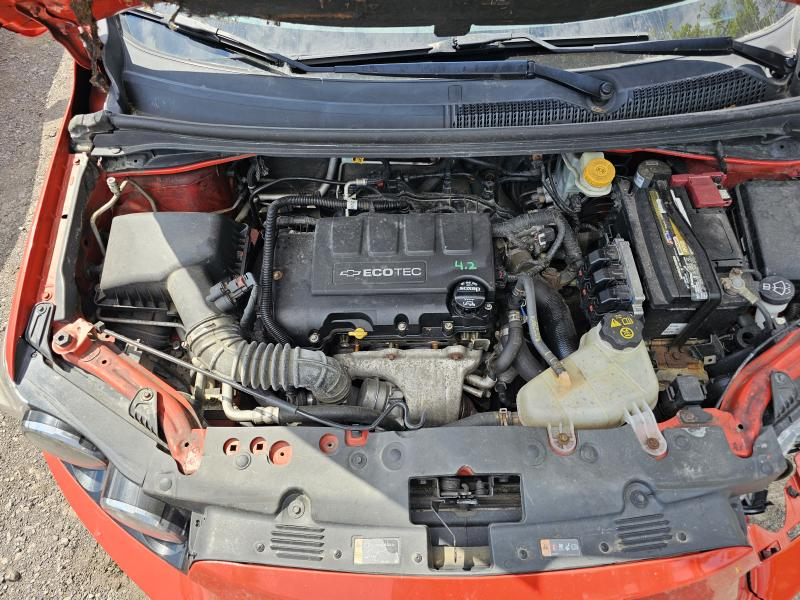 2012 Chevy SONIC 1.4L (VIN B, 8th digit, opt LUV), MT Used Engine