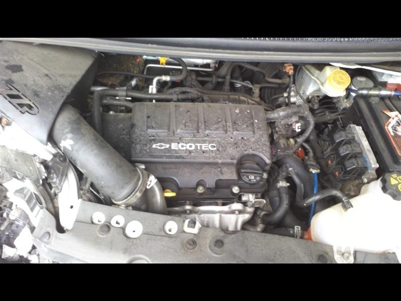 2012 Chevy SONIC 1.4L (VIN B, 8th digit, opt LUV), MT Used Engine