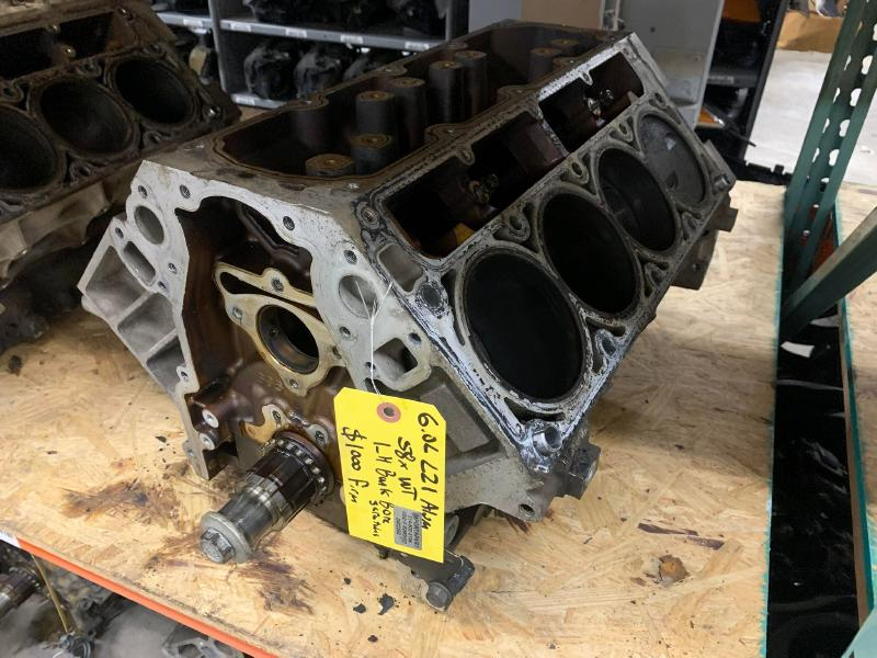 2011 Chevy TAHOE 6.0L (VIN J, 8th digit, opt LZ1, Hybrid) Used Engine