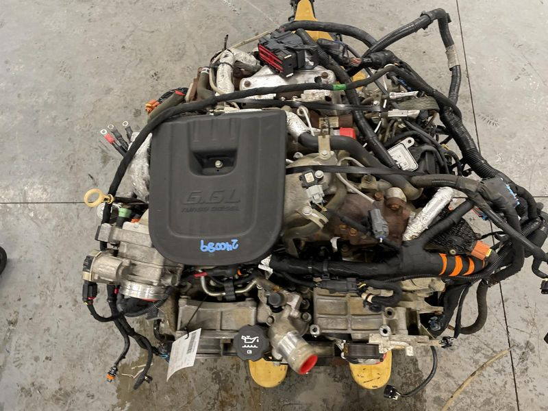 2012 Chevy SILVERADO 3500 6.6L, VIN 8 (8th digit, opt LML) Used Engine