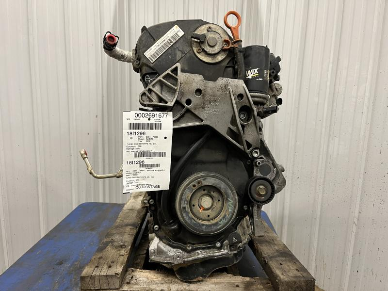 2009 Audi A3 2.0L, (turbo), VIN E (5th digit), (engine ID CBFA, gasoline) Used Engine