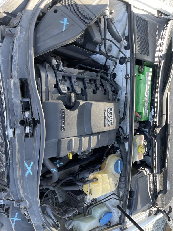 2008 Audi A4 2.0L (VIN F, 5th digit, turbo), (engine ID BPG or BWT), AT, 6 speed transmission Used Engine