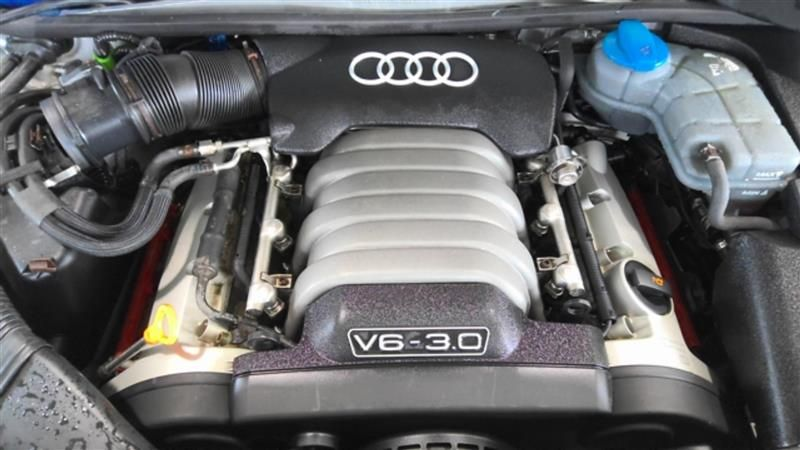 2004 Audi A6 3.0L (VIN T, 5th digit), thru VIN 018000, AT Used Engine
