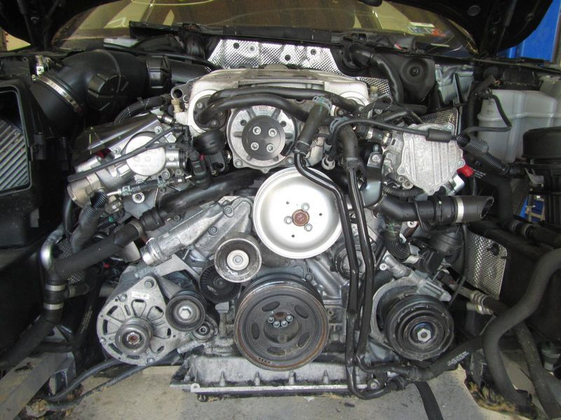 2018 Audi A8 3.0L (VIN 4, 5th digit, supercharged, gasoline), (engine ID CREC) Used Engine