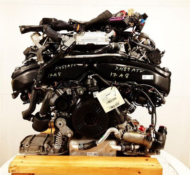 2017 Audi A8 4.0L (VIN 3, 5th digit, turbo, gasoline), (engine ID CTGF) Used Engine