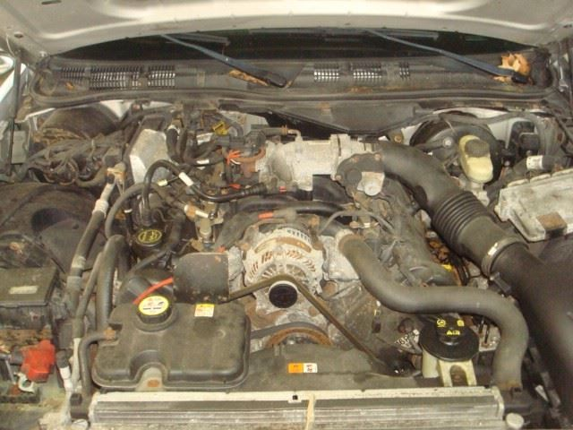 2007 Ford Crown Victoria (4.6L), VIN W (8th digit, gasoline), w/o oil cooler Used Engine