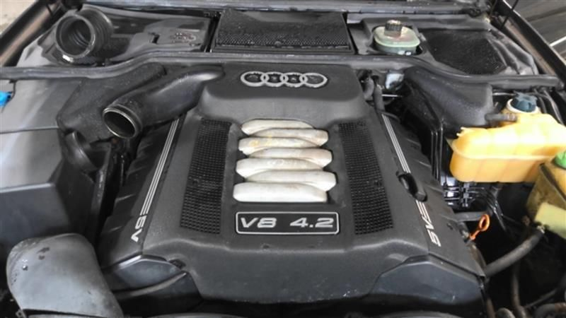 2002 Audi A8 (4.2L, VIN L, 5th digit), engine ID AKB Used Engine