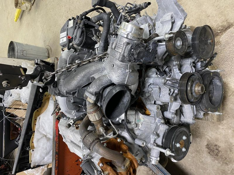 2020 Ford F-350 Super Duty 6.7L (VIN T, 8th digit), mid sulfur diesel Used Engine