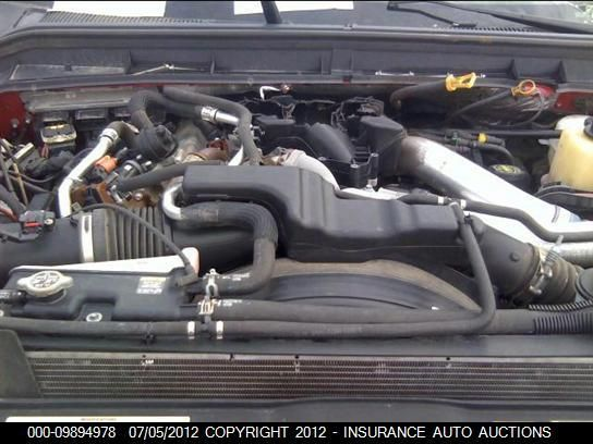 2013 Ford F-350 Super Duty 6.7L (VIN T, 8th digit, diesel), chassis cab Used Engine