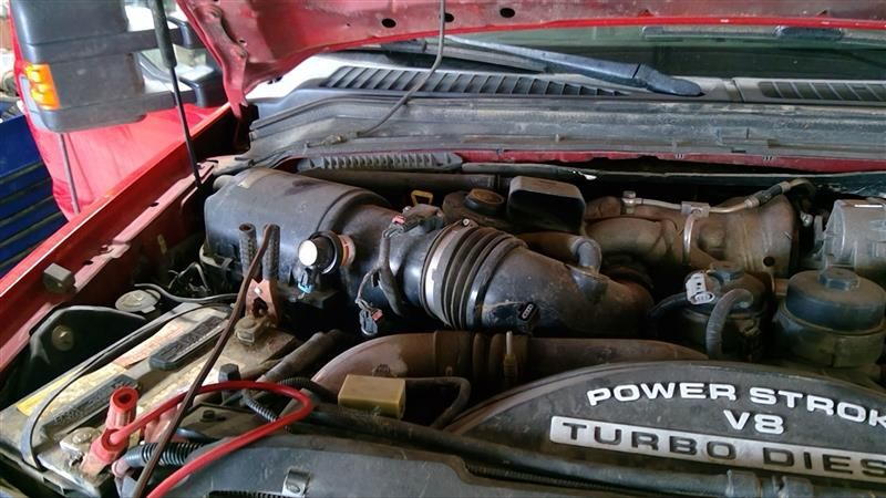 2008 Ford F-350 Super Duty 6.4L (VIN R, 8th digit, diesel) Used Engine