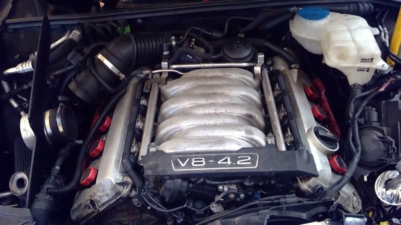 2004 Audi S4 (4.2L, VIN L, 5th digit), from VIN 200001 Used Engine