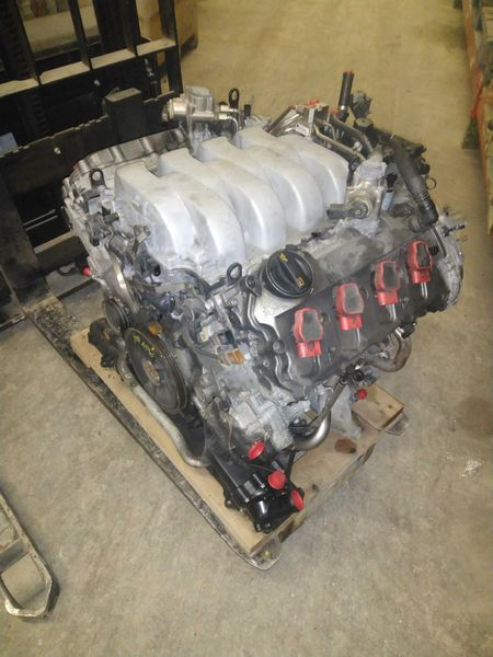 2009 Audi S5 (4.2L, VIN V, 5th digit), from 10/21/08, AT Used Engine