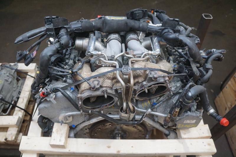 2015 Audi S8 (4.0L), (VIN 2, 5th digit, turbo, gasoline), (engine ID CTFA) Used Engine