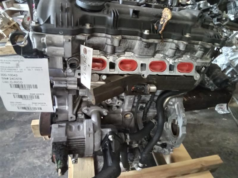 2018 Kia OPTIMA 2.0L, VIN C (8th digit, hybrid), gasoline Used Engine