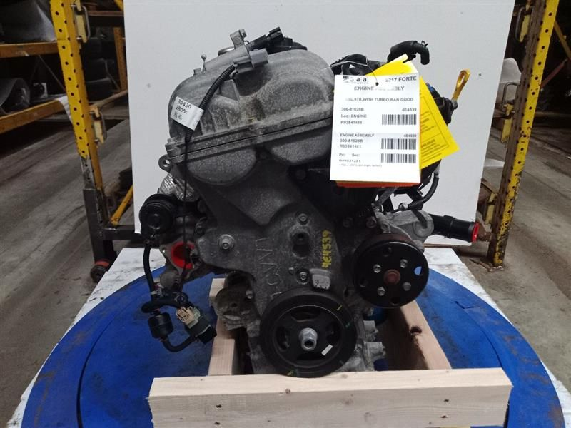 2017 Kia FORTE 1.6L (VIN 3, 8th digit, turbo) Used Engine