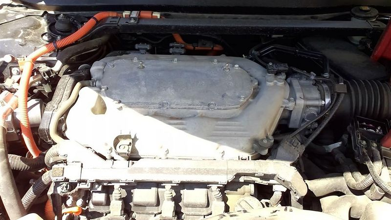 2017 Acura RLX (3.5L), VIN 2 (6th digit, AWD, hybrid), front Used Engine