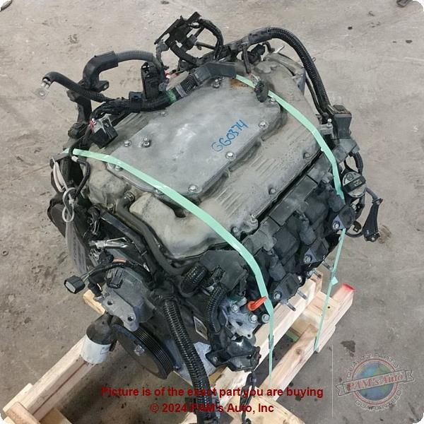 2019 Acura TLX 3.5L, VIN 2 (6th digit, FWD) Used Engine