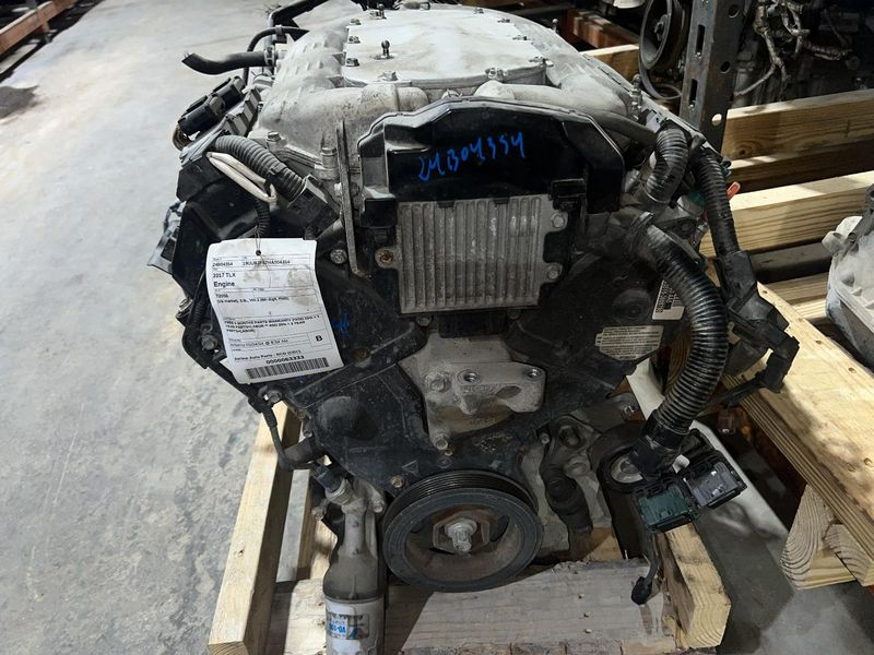 2017 Acura TLX (US market), 3.5L, VIN 2 (6th digit, FWD) Used Engine