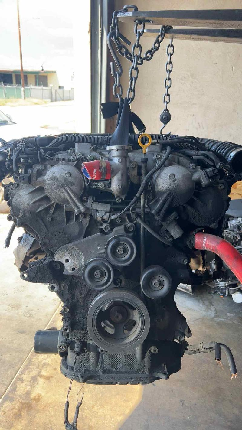 2015 NISSAN 370Z (3.7L, VIN A, 4th digit, VQ37VHR), MT Used Engine