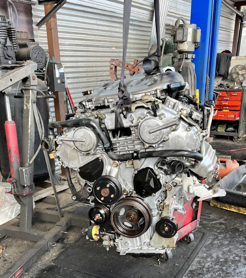 2005 NISSAN 350Z (3.5L, VIN A, 4th digit, VQ35DE), w/o 35th Anniversary; from 11/04 Used Engine