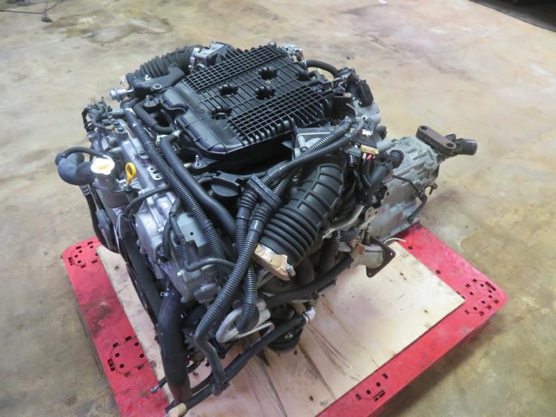 2012 NISSAN 370Z (3.7L, VIN A, 4th digit, VQ37VHR), from 5/12 Used Engine