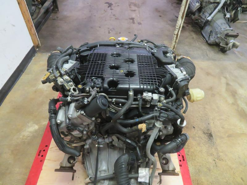 2012 NISSAN 370Z (3.7L, VIN A, 4th digit, VQ37VHR), thru 4/12 Used Engine