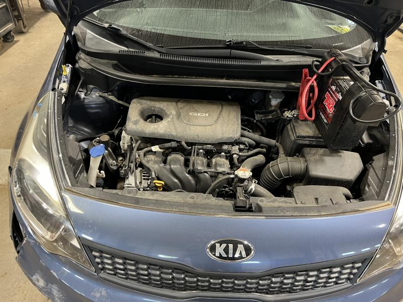 2016 Kia RIO (1.6L, VIN 3, 8th digit, DOHC), MT Used Engine