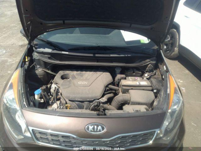 2013 Kia RIO (1.6L, VIN 3, 8th digit, DOHC), AT, automatic engine stop and start (ISG) Used Engine