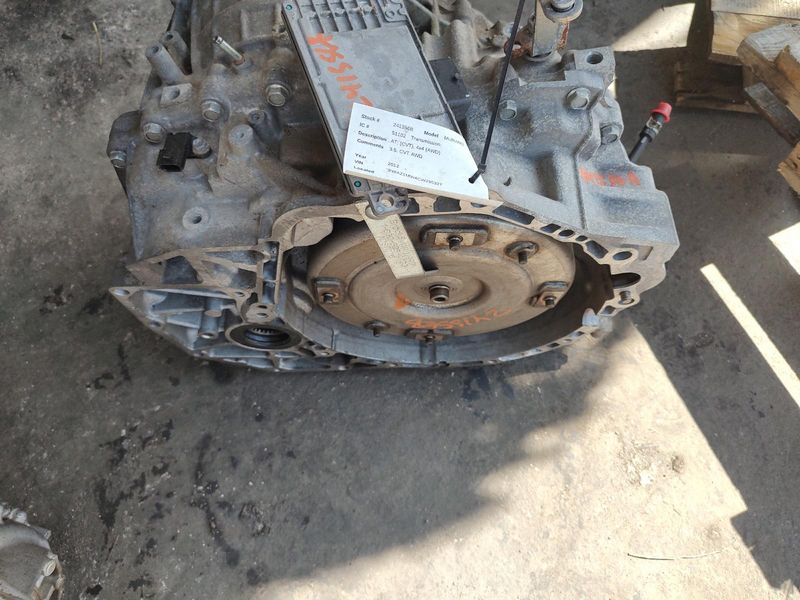 2012 NISSAN MURANO AT, (CVT), 4x4 (AWD) Used Transmission