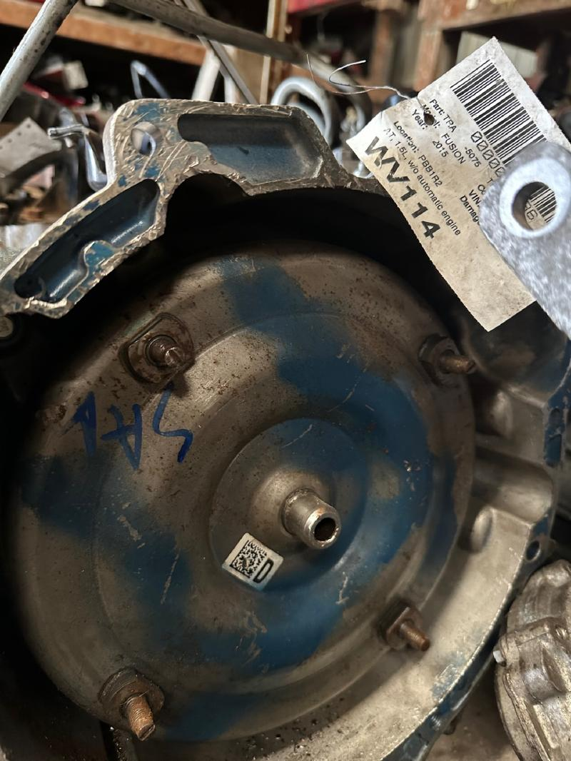 2015 Ford Fusion AT, 1.5L, w/o automatic engine stop and start; (ID EG9P-7000-BB) Used Transmission