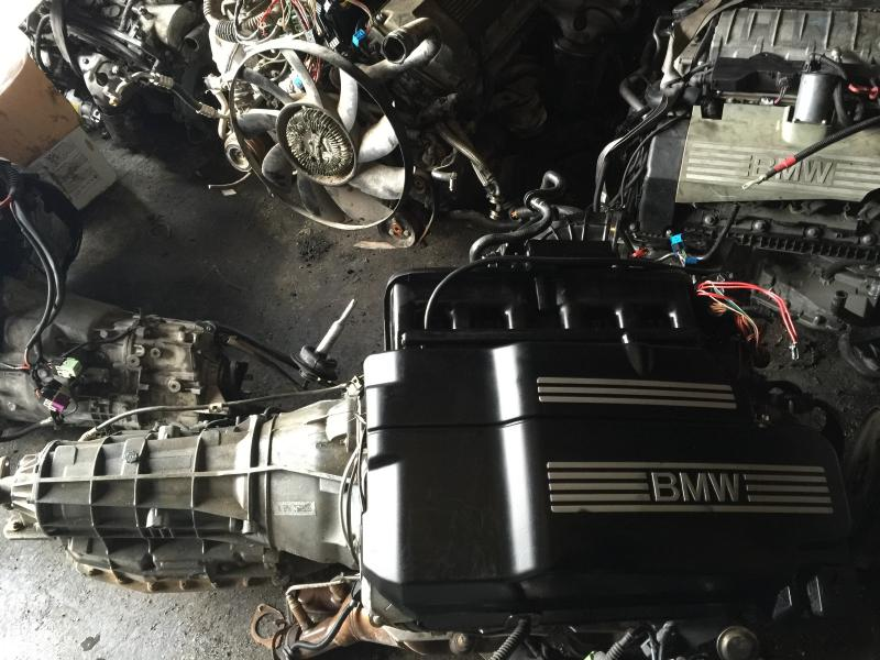 2005 BMW 325I (2.5L), exc. Xi; M56 (256S6 engine, SLEV, engine oil filler cap RH side of rocker cover) Used Engine