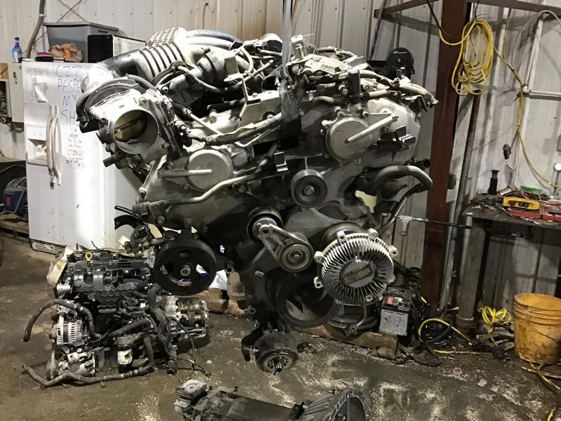 2019 NISSAN NV1500 (4.0L, VIN B, 4th digit, VQ40DE) Used Engine