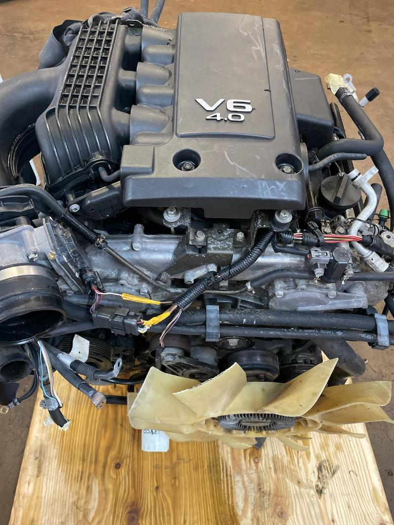 2019 NISSAN NV2500 4.0L (VIN B, 4th digit, VQ40DE) Used Engine