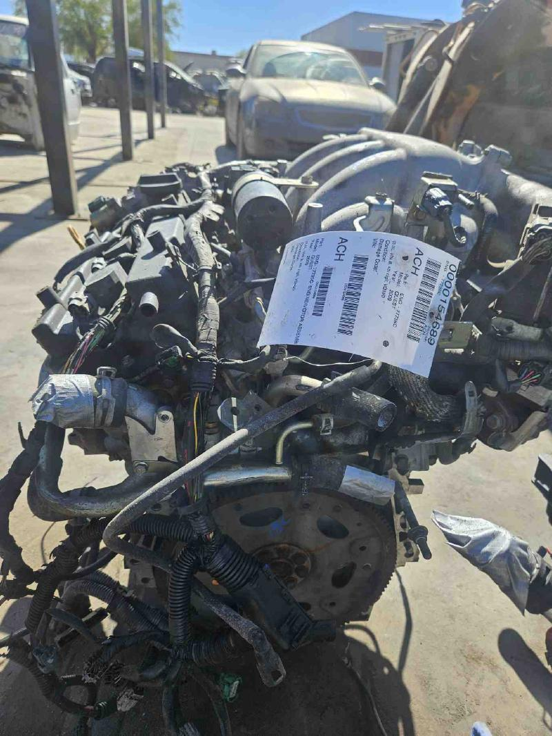 2009 NISSAN QUEST (3.5L, VIN B, 4th digit, VQ35DE), (AT, 5 speed) Used Engine