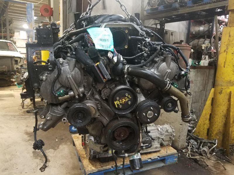 2010 NISSAN TITAN (5.6L), VIN B (4th digit, flex fuel) Used Engine