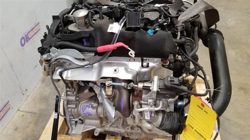 2019 BMW 330I (2.0L), Sedan, RWD Used Engine
