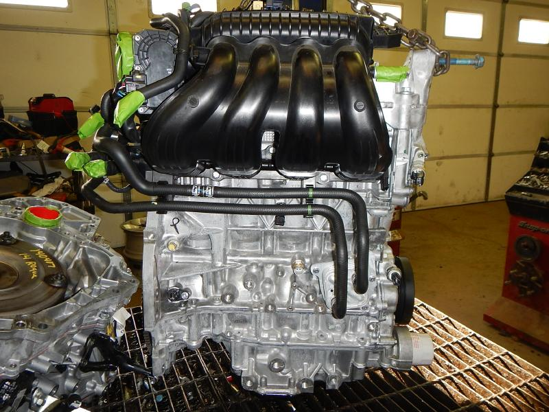 2014 NISSAN ROGUE (QR25DE, 2.5L, VIN A, 4th digit), VIN 5 (1st digit, USA built) Used Engine