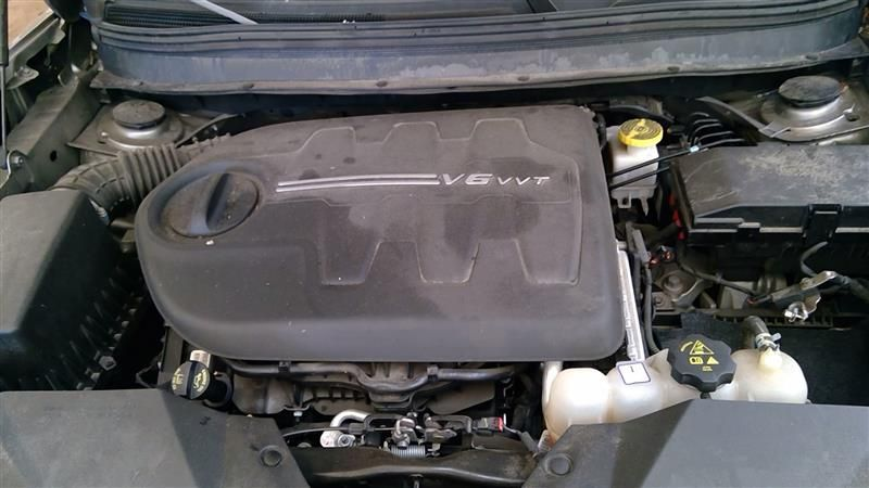 2021 Jeep CHEROKEE 3.2L (VIN X, 8th digit), two piece oil pan Used Engine