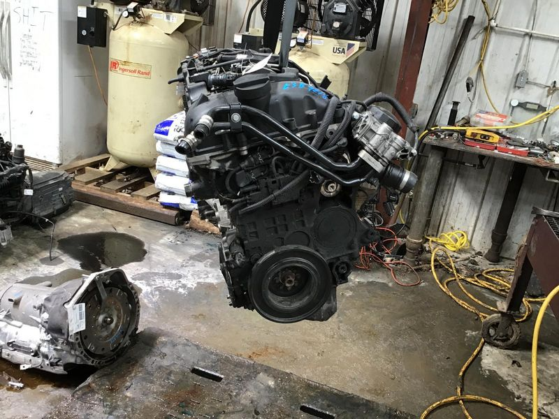 2013 BMW 335I (3.0L), (gasoline), single turbo, RWD, Conv Used Engine