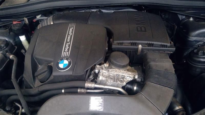 2012 BMW 335I (3.0L), (gasoline), single turbo, AWD, from 3/12 Used Engine
