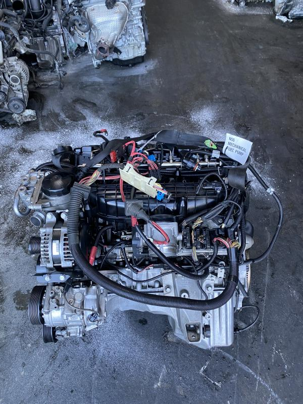 2012 BMW 335I (3.0L), (gasoline), single turbo, RWD, Conv, thru 2/12 Used Engine