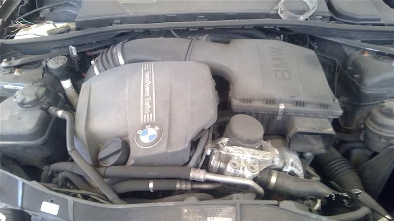 2012 BMW 335I (3.0L), (gasoline), single turbo, RWD, Cpe, thru 2/12 Used Engine