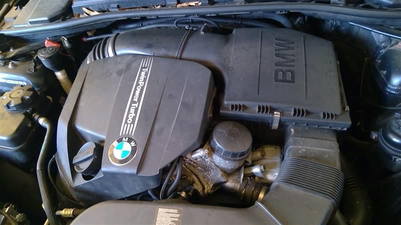 2011 BMW 335I (3.0L), gasoline, single turbo, AWD, from 1/11 Used Engine