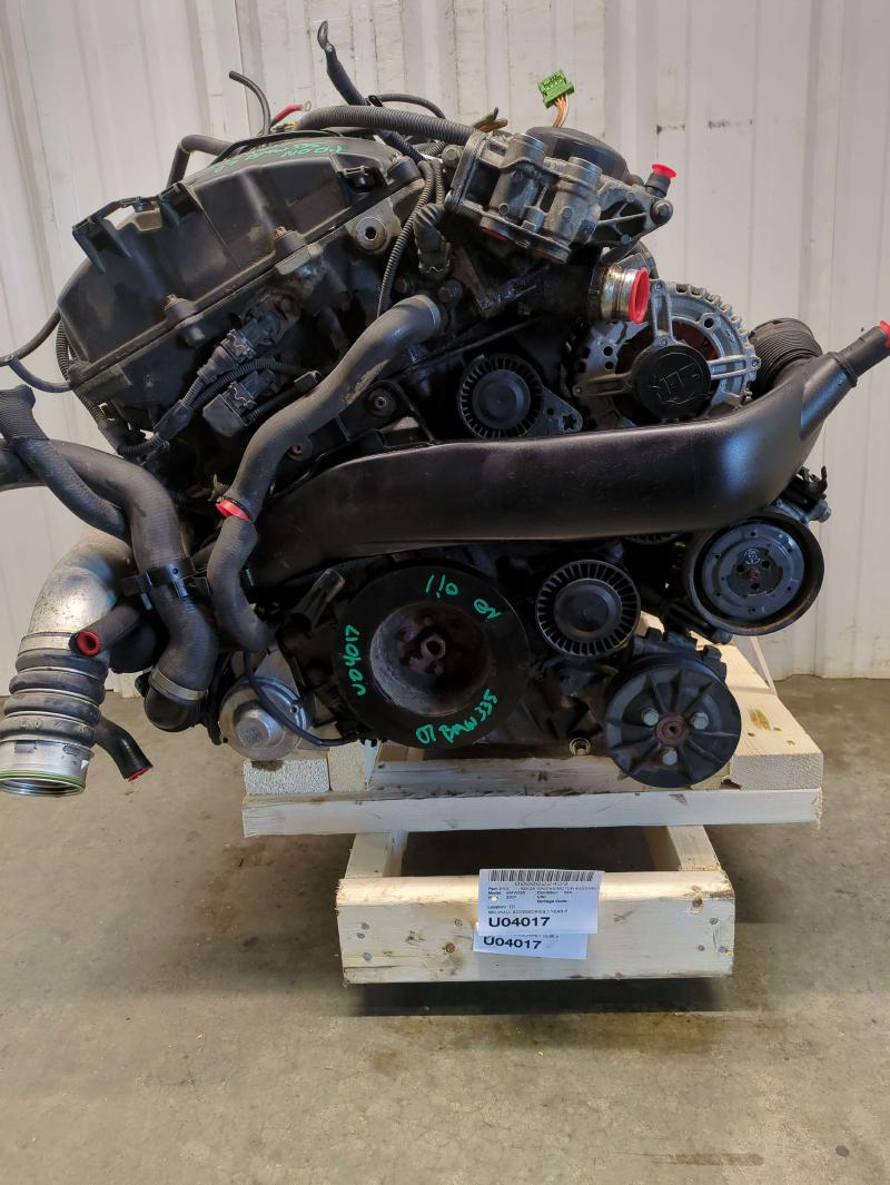 2008 BMW 335I (3.0L, twin turbo, gasoline), RWD Used Engine