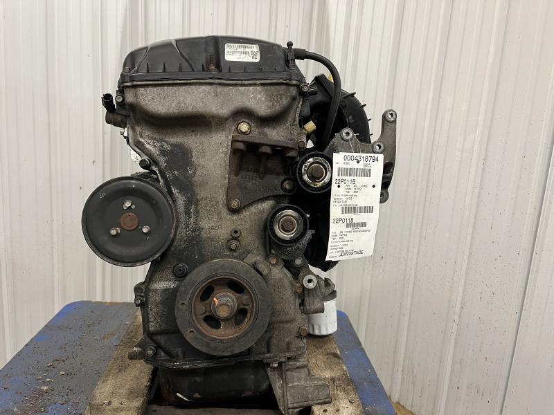 2008 Jeep PATRIOT 2.4L VIN W (8th digit), flow control valve (mounted to intake manifold) Used Engine
